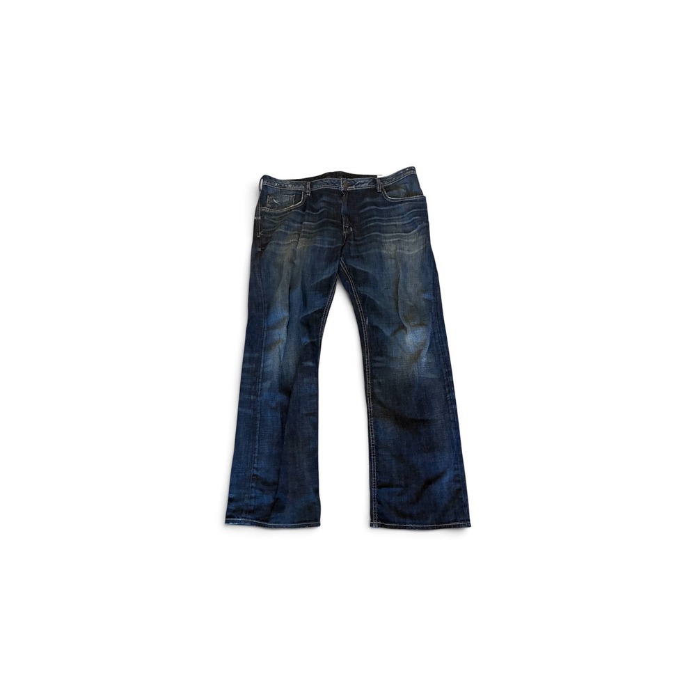 Buffalo David Bitton Driven Basic Straight Leg Jeans Dark Wash Mens 42x34
